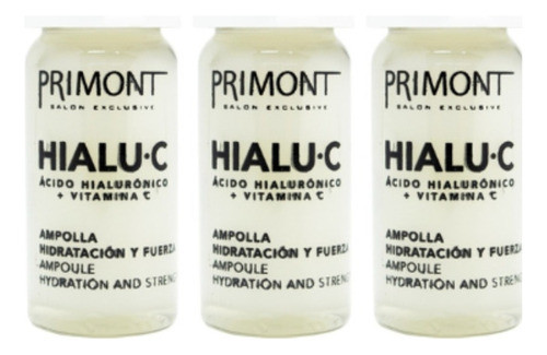 Ampolla Acido Hialuronico X 3 Unidades Hialu C Primont 1