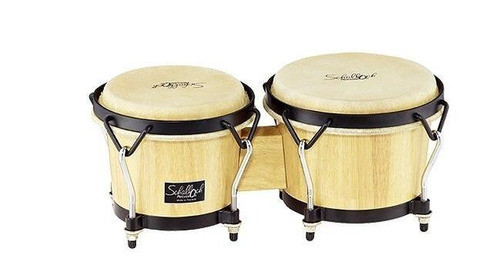 Bongoe Schalloch L-200 Herrajes Parches Cuero 0