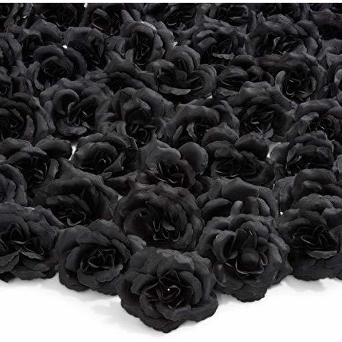 Bright Creations Cabezas De Flores De Rosas De Seda Artifici 0