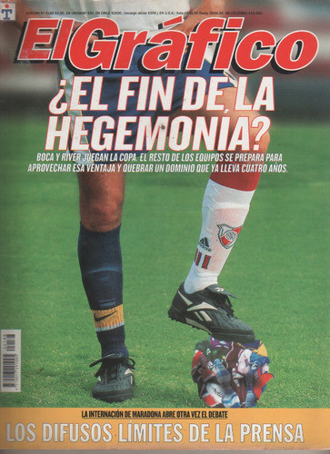El Grafico * No 4188 Año 2000 - Nota Internacion De Maradona 0