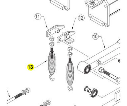 Resorte Sembradora Fercam F220 1