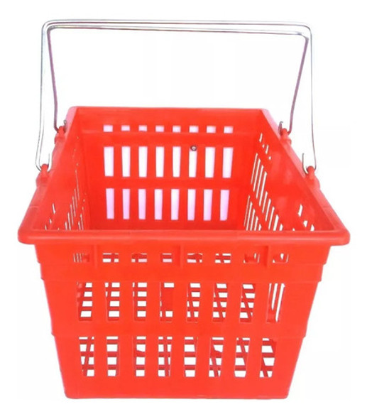 Canasto Plastico Supermercado Almacen Verduleria Polartik X5 0