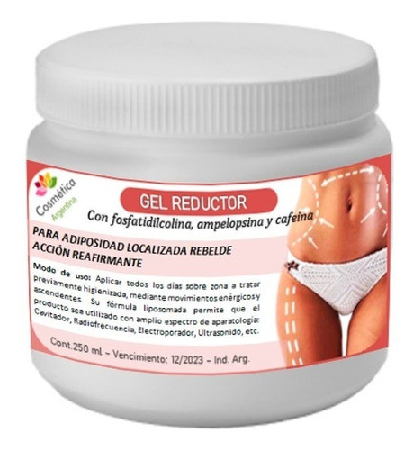 Gel Reductor Fosfatidilcolina Ampelopsina Apto Aparatologia 0