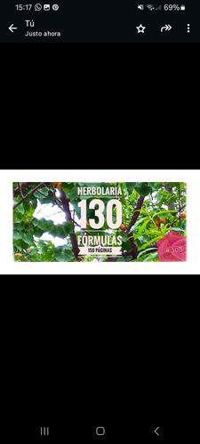 Libro Digital Herbolario Con 130 Fórmulas 150 Páginas 0