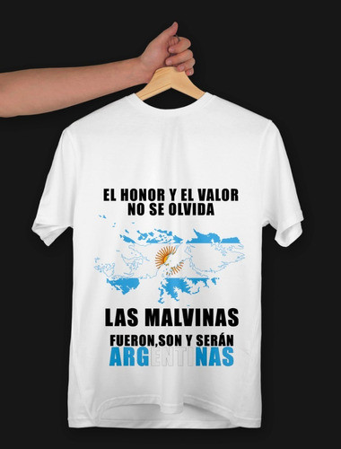 Plantillas Sublimacion Remera Malvinas Argentinas 1