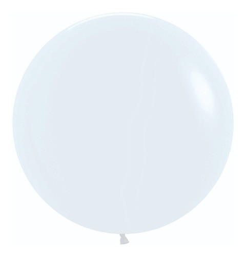 Globos Látex Sempertex R24 Fashion Blanco X3 Unidades 0