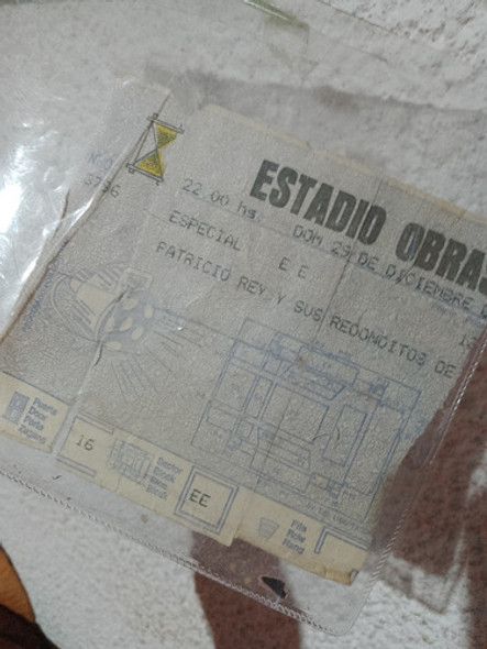 Entrada Patricio Rey Y Sus Redonditos De Ricota 1