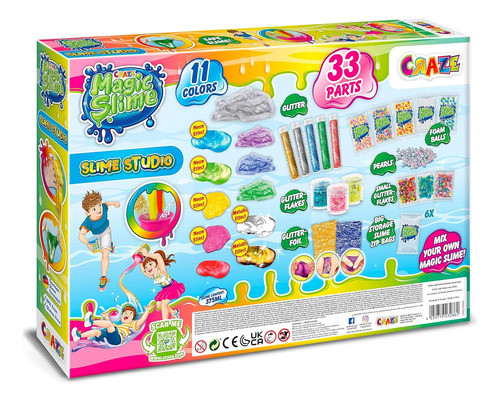 Fabrica De Slime Kit Sensorial Texturas Laboratorio Masas 1