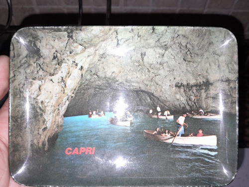 Platito Decoración Ciudad De Capri Italia !!!! 0
