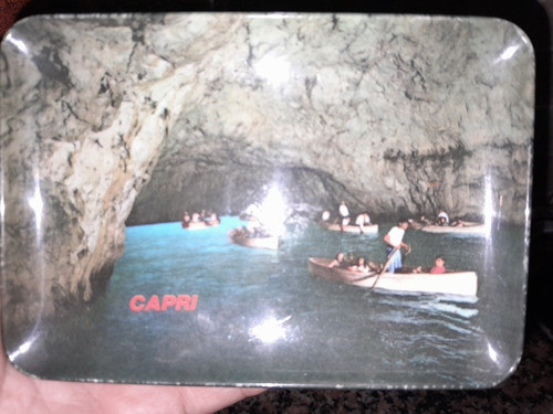 Platito Decoración Ciudad De Capri Italia !!!! 1
