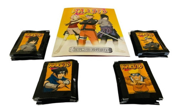 Album Naruto 2021: Pack Album + 80 Sobres De Figuritas 1