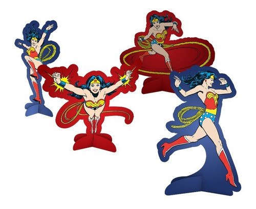 Decoração De Mesa - Festa Mulher Maravilha 0