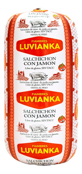 Fiambre Salchichón Con Jamón Luvianka X 3kg. 0