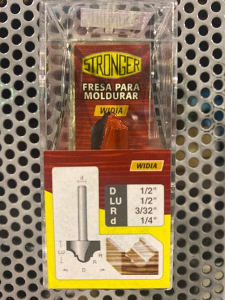 Fresa P/trompo Stronger P/moldurar Widia 1/2 426685 0