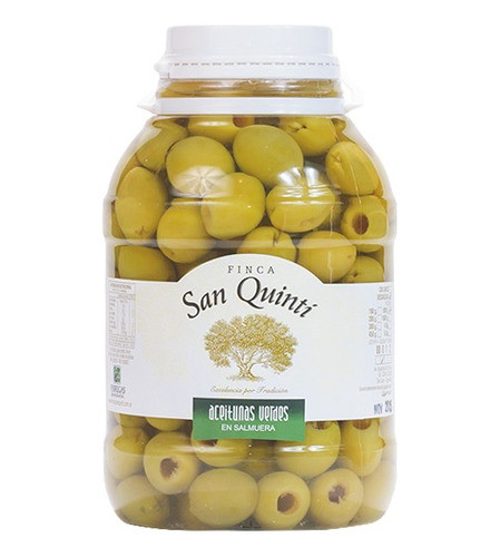 San Quintí Aceitunas Verdes Sin Carozo Grandes Premium 800gr 0