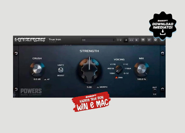 Plugin Vst True Iron Kazrog [win&mac] - Envio Imediato 0