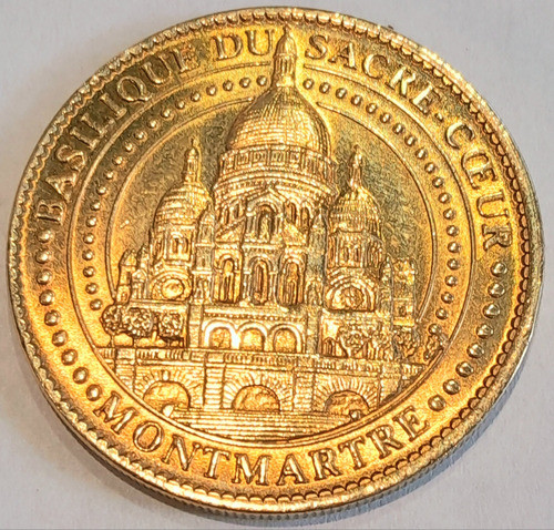 Medalla Juan Pablo || Visita Paris 1980 Dorada 0