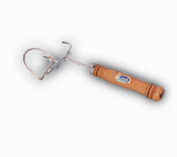 Saca Molde Gancho Agarradera Para Pizza Asadera Mango Madera 0