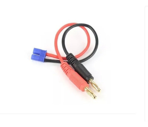 Cabo Com Conector Ec2 E Plug Banana Do Drone Hubsan H501s 0