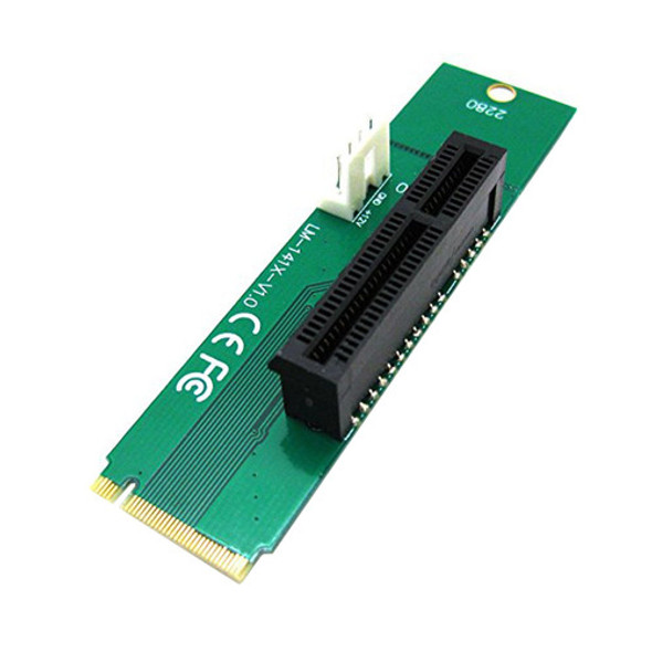 Pci Express Pci-e 4 X Mujer A Ngff M.2 M Tarjeta De Converti 0
