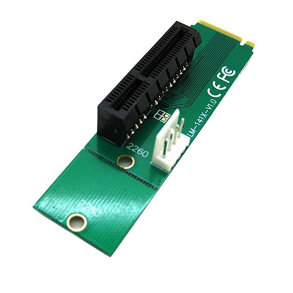 Pci Express Pci-e 4 X Mujer A Ngff M.2 M Tarjeta De Converti 1