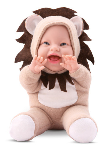 Boneca Infantil Baby Babilina Planet Leao Bambola 1