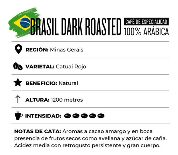 ¼kg Café De Especialidad Intenso En Granos 1