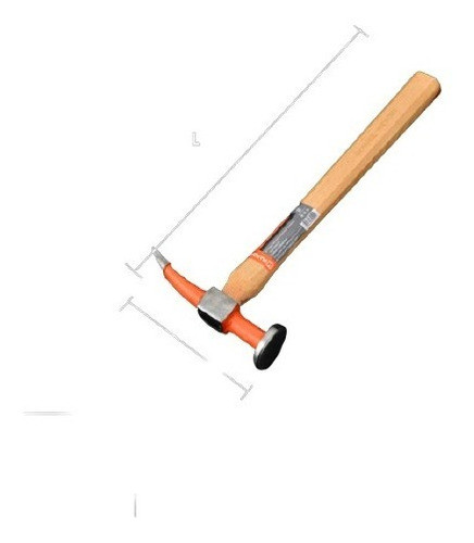 Martillo Chapista De Golpe 320 Gr. Harden 590523 0