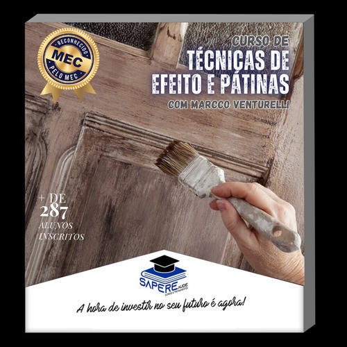 Curso De Técnicas De Efeito E Pátinas 0