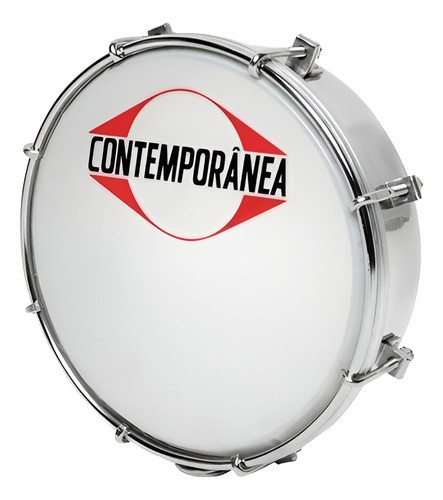 Percussão Contemporênea Tamborim Capa E Baqueta Profissional 1