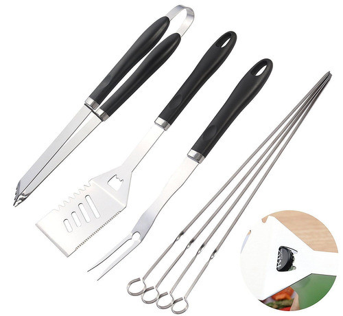 8pcs Bbq Tools Grill Set Acero Inoxidable Que Cocina Los Ute 1