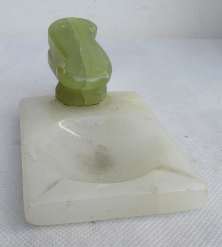 Antiguo Cenicero Onix Y Marmol, Taba, Gauchesco 1