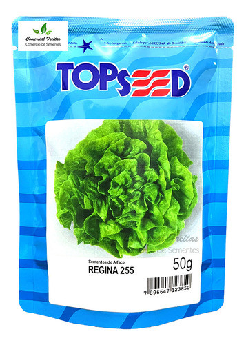 Sementes De Alface Lisa Regina Pcte C/ 50 Gramas 0
