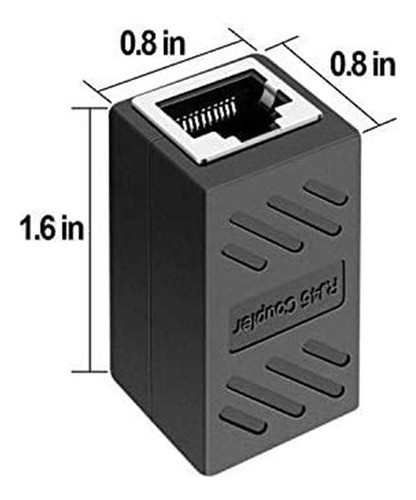 Acoplador Rj45 Rj45 Acoplador En Linea Cat7 Cat6 Cat5e Cat5 1
