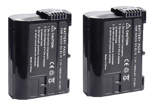 1bateria En-el15 P/nikon D7200 D610 D810 D7500 - Fact A/b 0