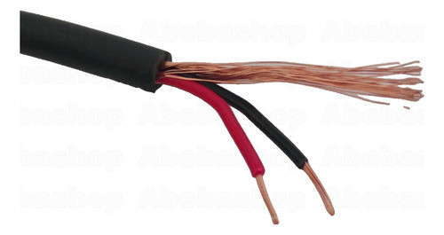 Pack 6x Cable Dmx Canon Por Metro Malla Cobre Blindado 6mm X 0