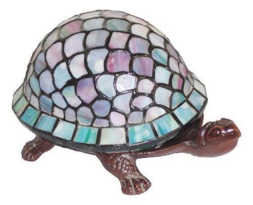 Tiffanystyle Turtle Accent Lamp 0