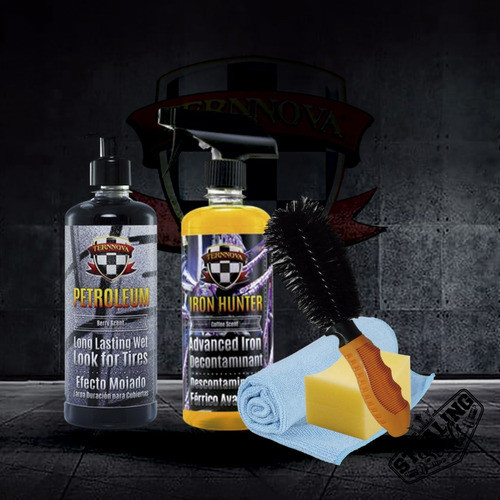 Ternnova | Kit / Combo De Lavado Llanta & Neumatico | Detail 1