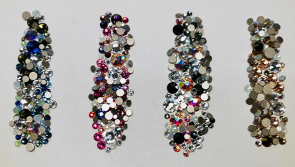 Swarovski Original Para Dientes Uñas Maquillaje Mix N1  120u 1