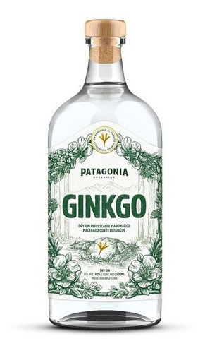 Gin Ginkgo De Cervecería Patagonia 500 Ml. 0