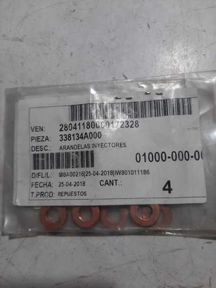 Arandela Inyector Kia Sorento 1 2.5 Crdi Hyundai H1 2.5 Orig 1