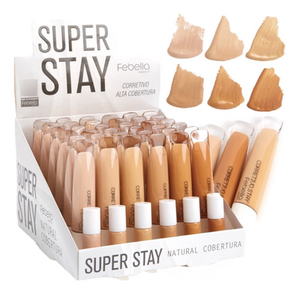 36 Corretivo Super Stay Cl5097 Febella Atacado 0