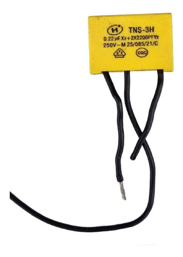Capacitor Polipropileno 0,22uf Tns -3h Pack X5 Nuevos 1