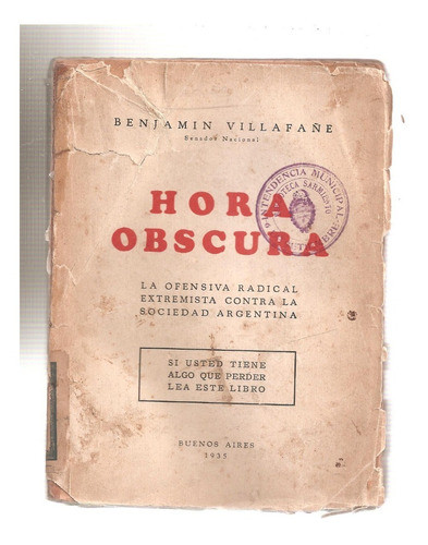Hora Obscura - Benjamin Villafañe 1