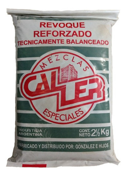Revoque Extra Reforzado 5 Kilos Técnicamente Balanceado Mm 1