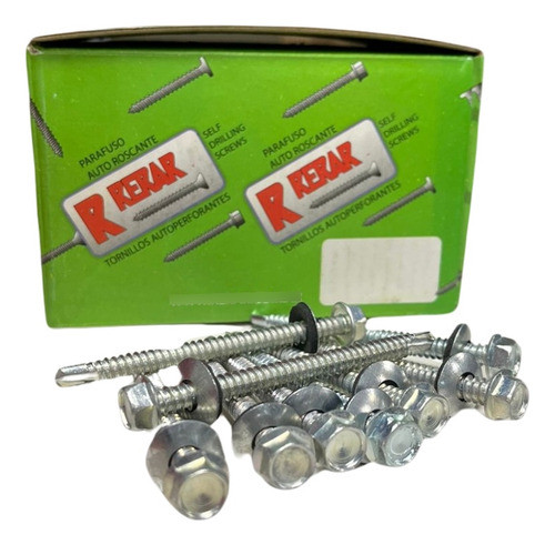 Tornillos Autoperforantes Chapa Y Perfil 14 X 1 1/2 Cajax500 0