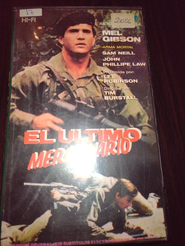 El Último Mercenario En Vhs Clásico De Colección!!!!!! 0