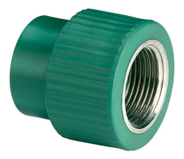 Cupla 25 X 3/4 Rosca Hembra Fusion Verde Tubofusion 0