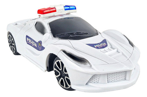 Carro De Controle Remoto 3 Funções Policial Miniatura 1:24 1