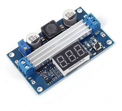 Módulo Step-up Elevador Dc-dc C/display 6a 100w Lct1871 0
